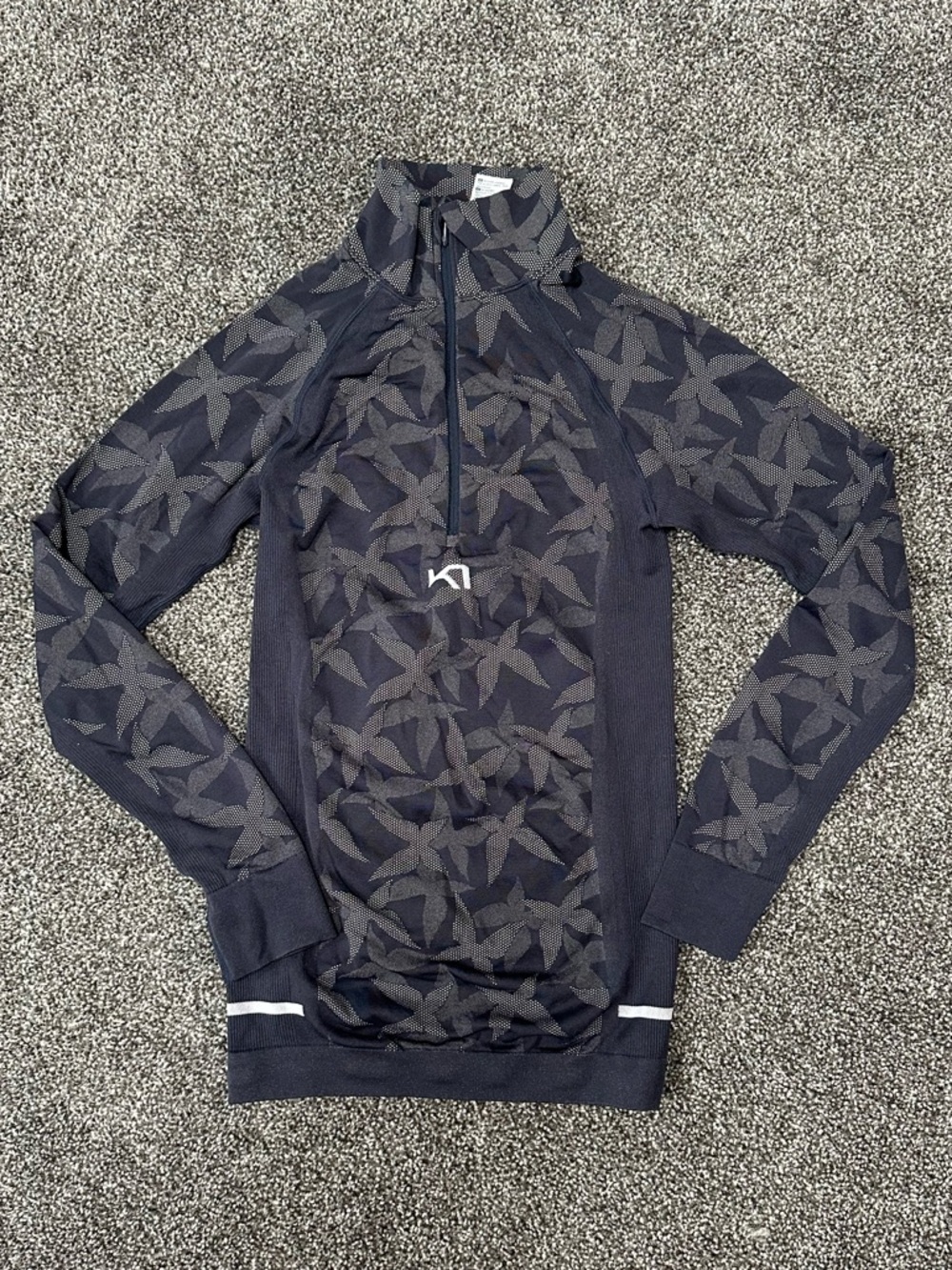 Kari Traa Base Layer 1/4 Zip Butterfly Top